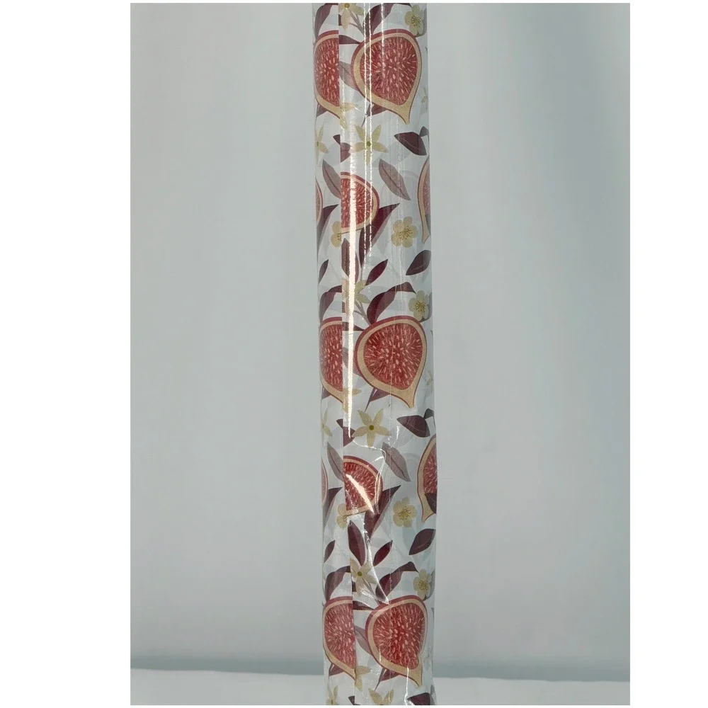 Etymology Heavyweight Gift Wrap Roll 100 SqFt Fig Floral Pattern Elegant 109-11